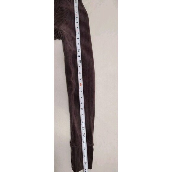 Lululemon Scuba Track Jacket Velvet Cord ESPR Brown Women's Size 4 NWT - Picture 9 of 12